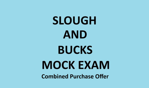 Harrow Mocks Bundle - Slough and Bucks Mock (1 each)